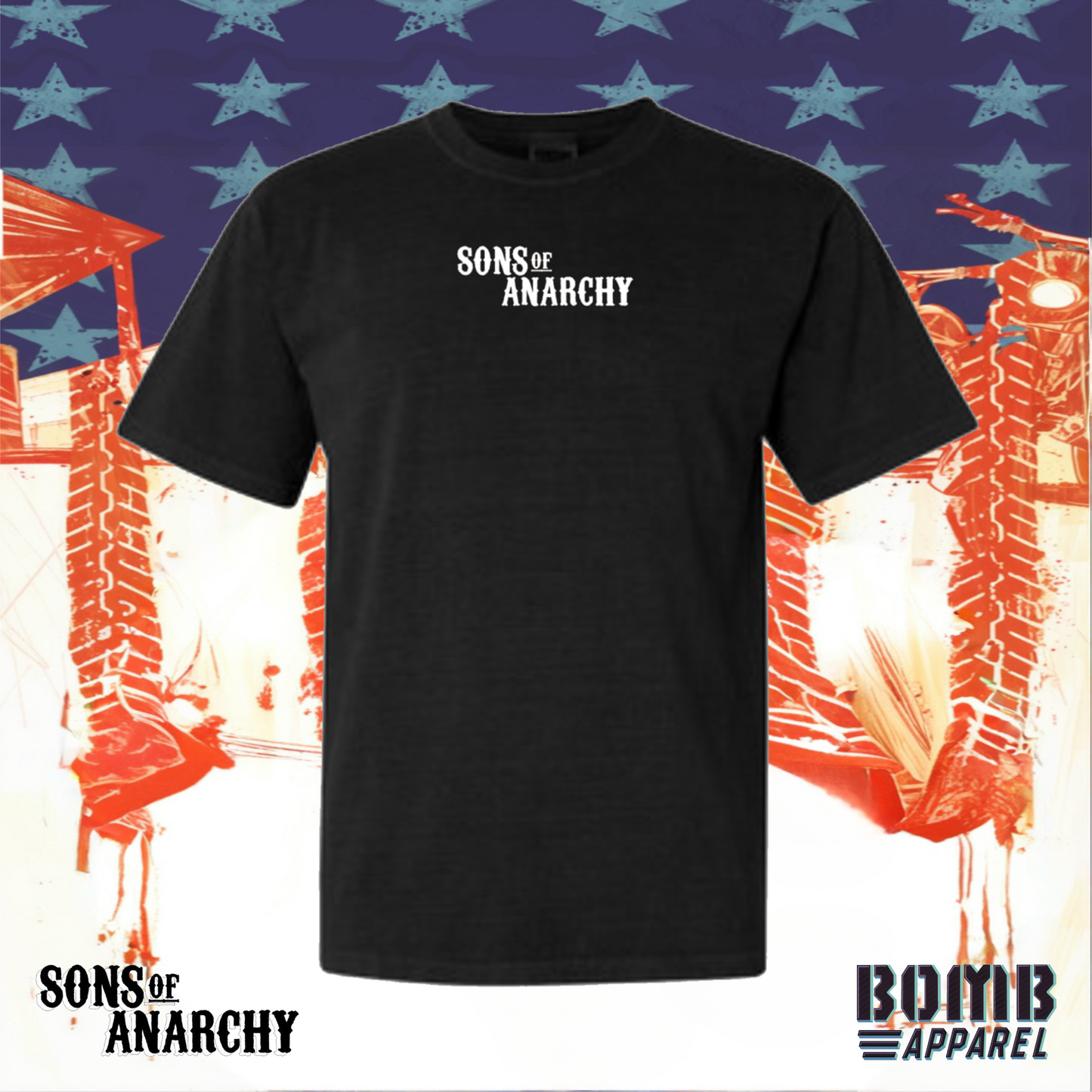 Sons Of Anarchy Crew (Jax) T-Shirt by Bomb Apparel™