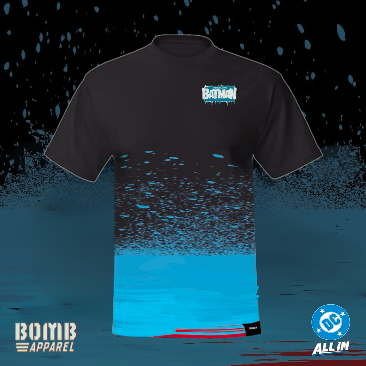 Absolute Batman (Deep Freeze) T-Shirt by Bomb Apparel™