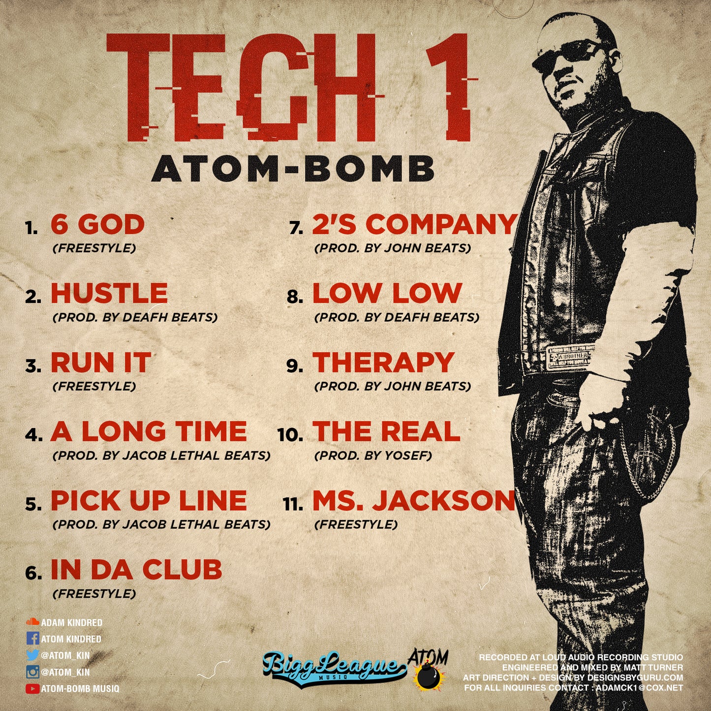 Atom Bomb – Tech 1 (Compact Disc)