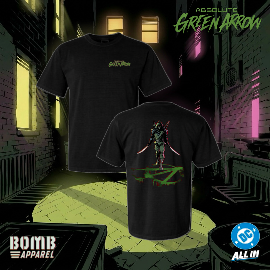 Faceoff (Green Arrow) T-Shirt By Bomb Apparel™
