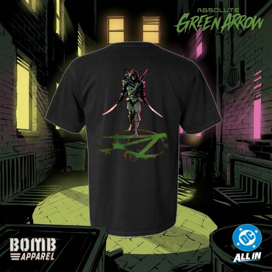 Faceoff (Green Arrow) T-Shirt By Bomb Apparel™