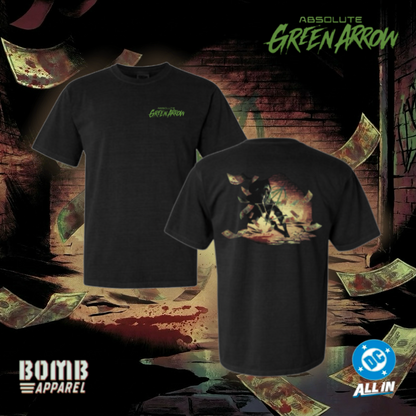 Blood Money (Green Arrow) T-Shirt By Bomb Apparel™