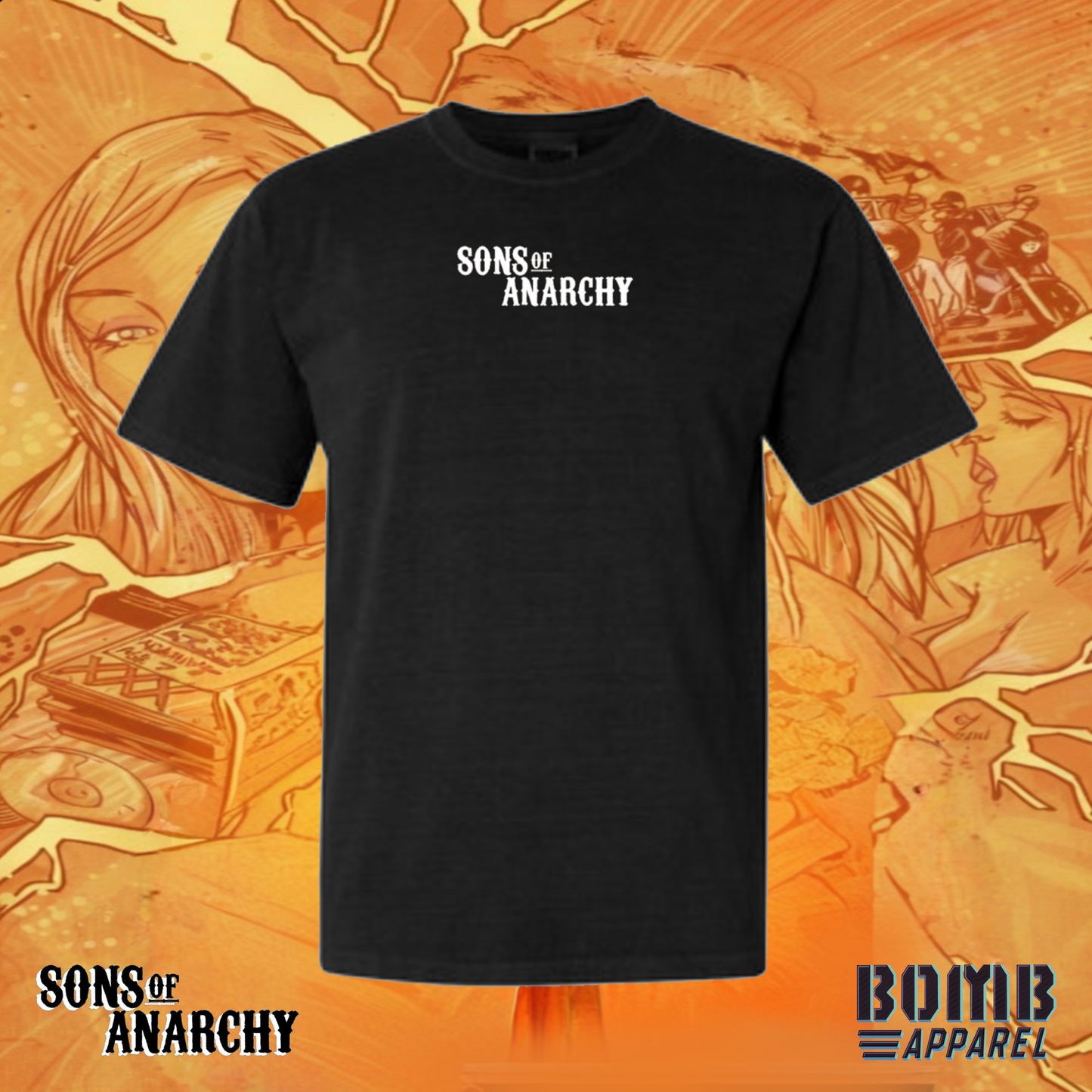 Sons Of Anarchy Crew (Tig) T-Shirt by Bomb Apparel™
