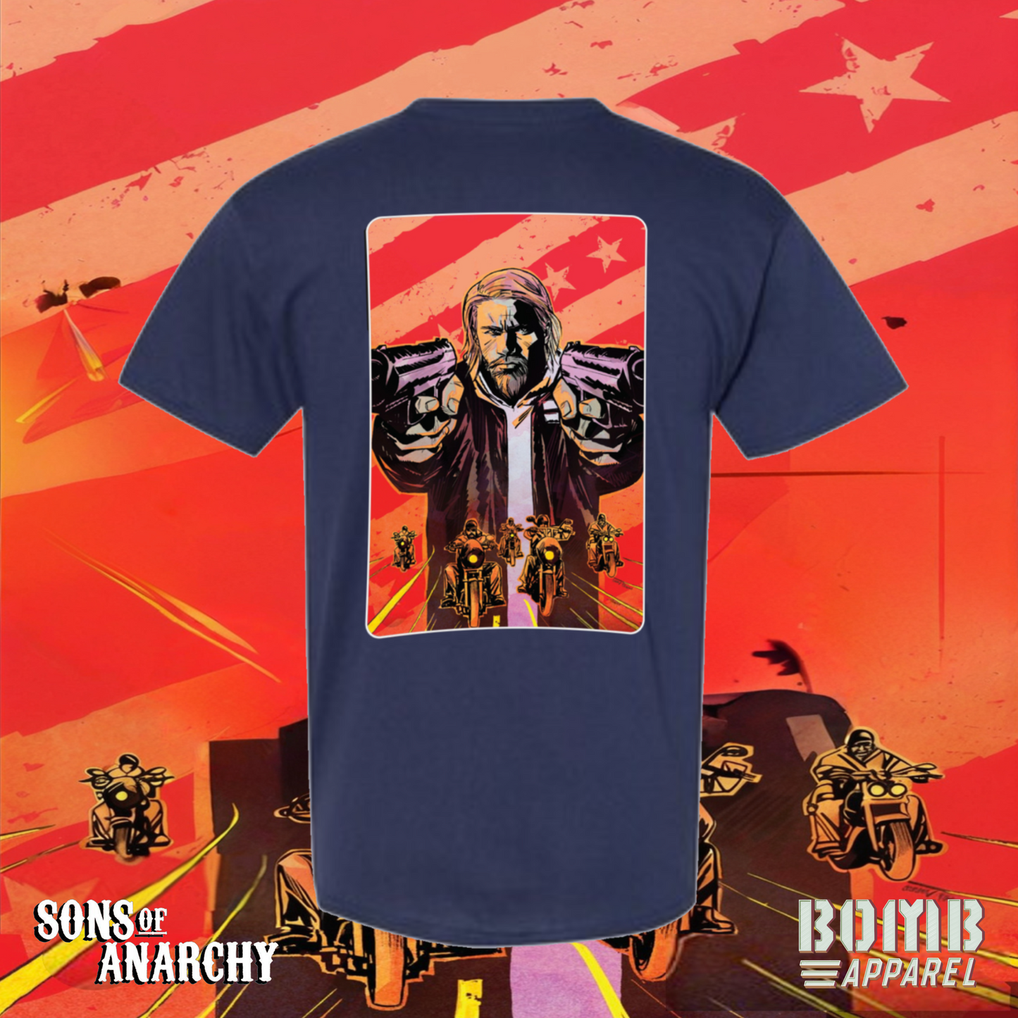Sons Of Anarchy (Duel) T-Shirt by Bomb Apparel™