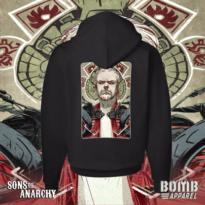 Sons Of Anarchy (Aztec) Fleece Hoodie by Bomb Apparel™