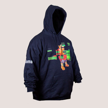 Glitch Men's Fleece Hoodie by Atom Bomb™