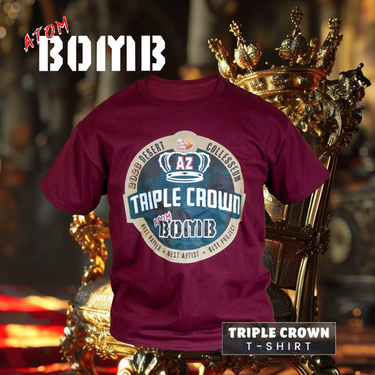 Triple Crown Men's T-Shirt by The Desert Colosseum